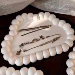 Gypsum old Oval tray home decor